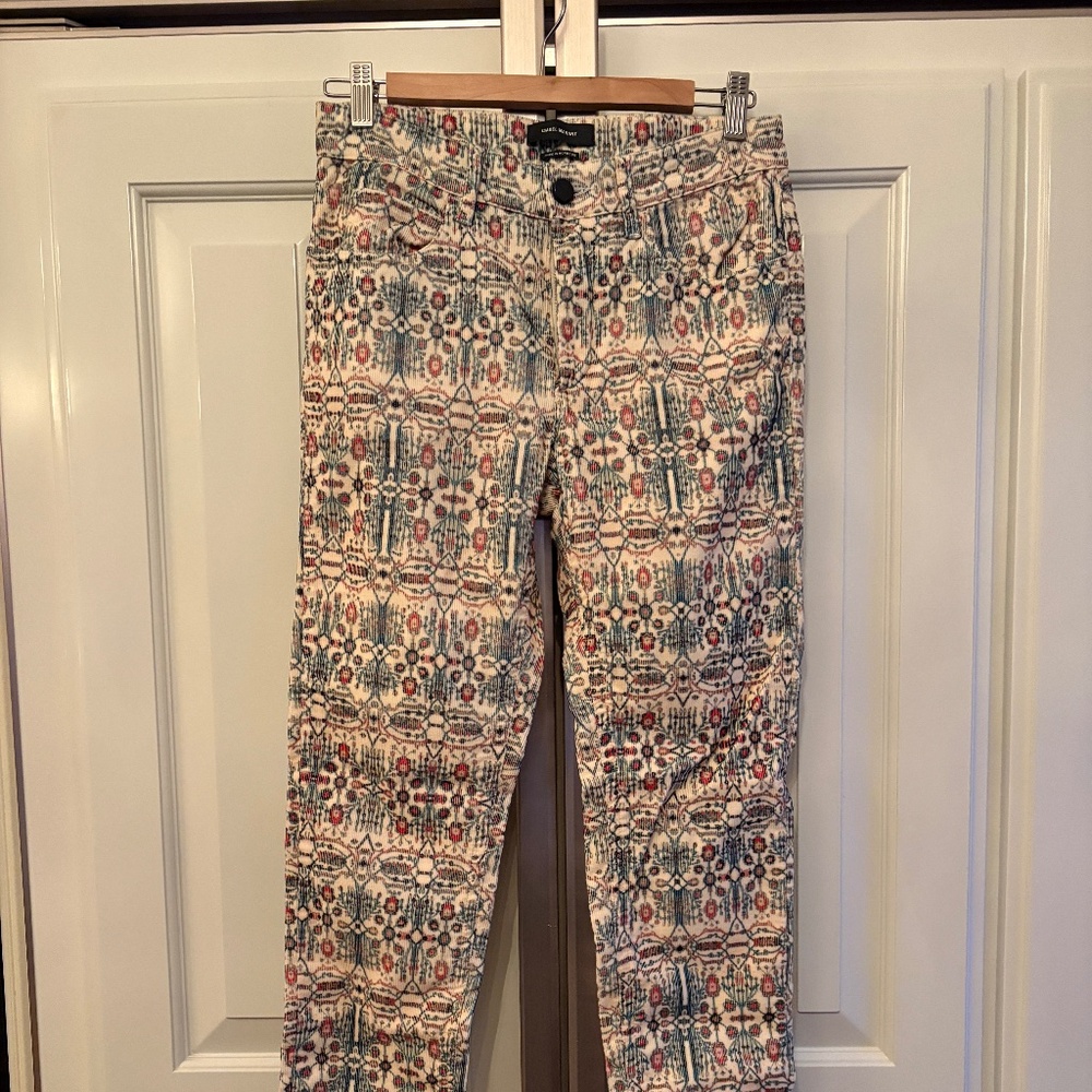 Isabel Marant Cordoury Pants, Graphic print,  NWOT